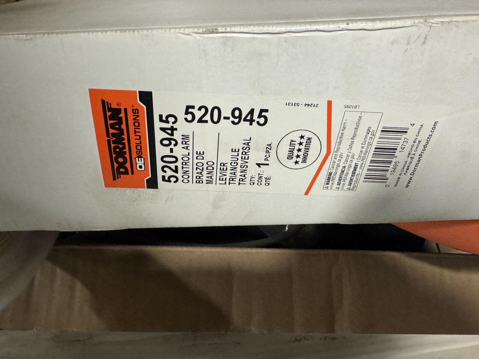 Front Left Lower Control Arm - 1999-2006 Volvo S80 - Dorman 871-05107479