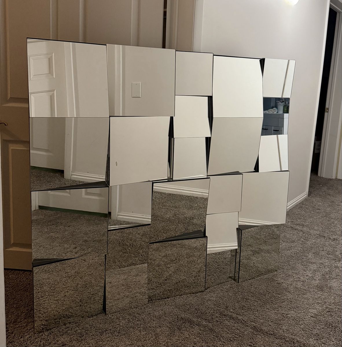 Giant Geometric Mirror, 48x52