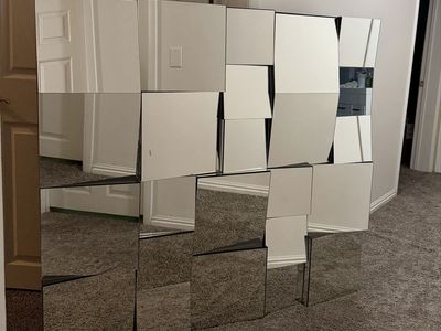 Giant Geometric Mirror, 48x52