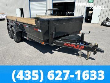 7x14 Double A Excel Series ELP Dump Trailer - 20" Sides - 15.4K GVWR