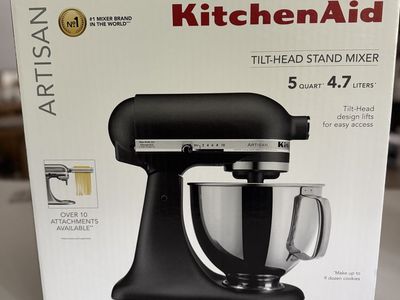 KitchenAid Artisan Tilt-Head 5QT Stand Mixer