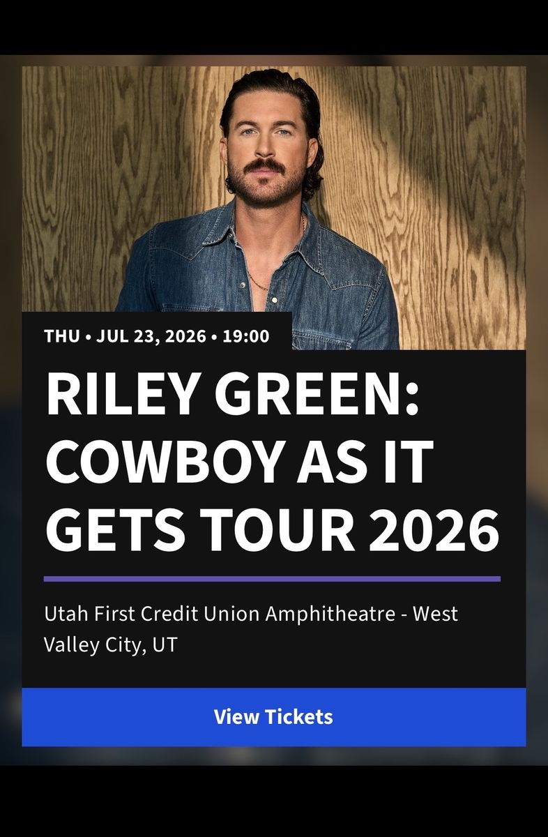Riley Green Concert Premium Parking Pass