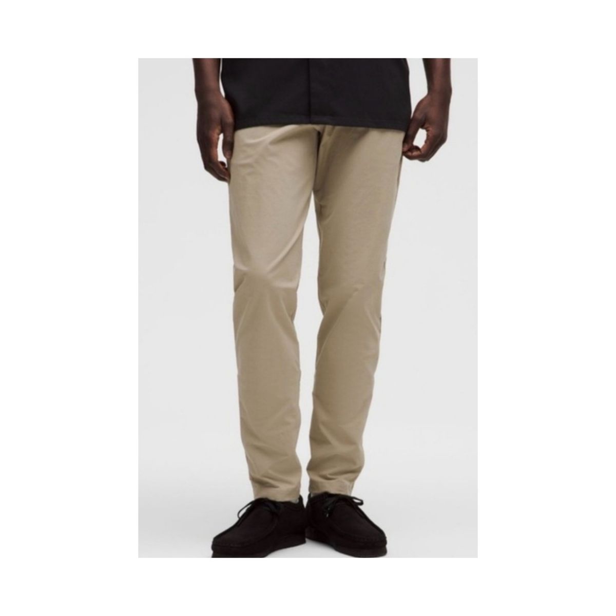 Lululemon ABC Slim Fit Trouser Stretch Cotton VersaTwill Khaki Men's 34x32