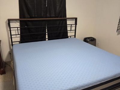 king mattress with frame LED