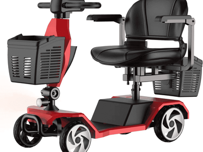 Electric Mobility Scooter for Adults Wheelchair Device for Travel, Elderly. 350 lbs Max 350 W