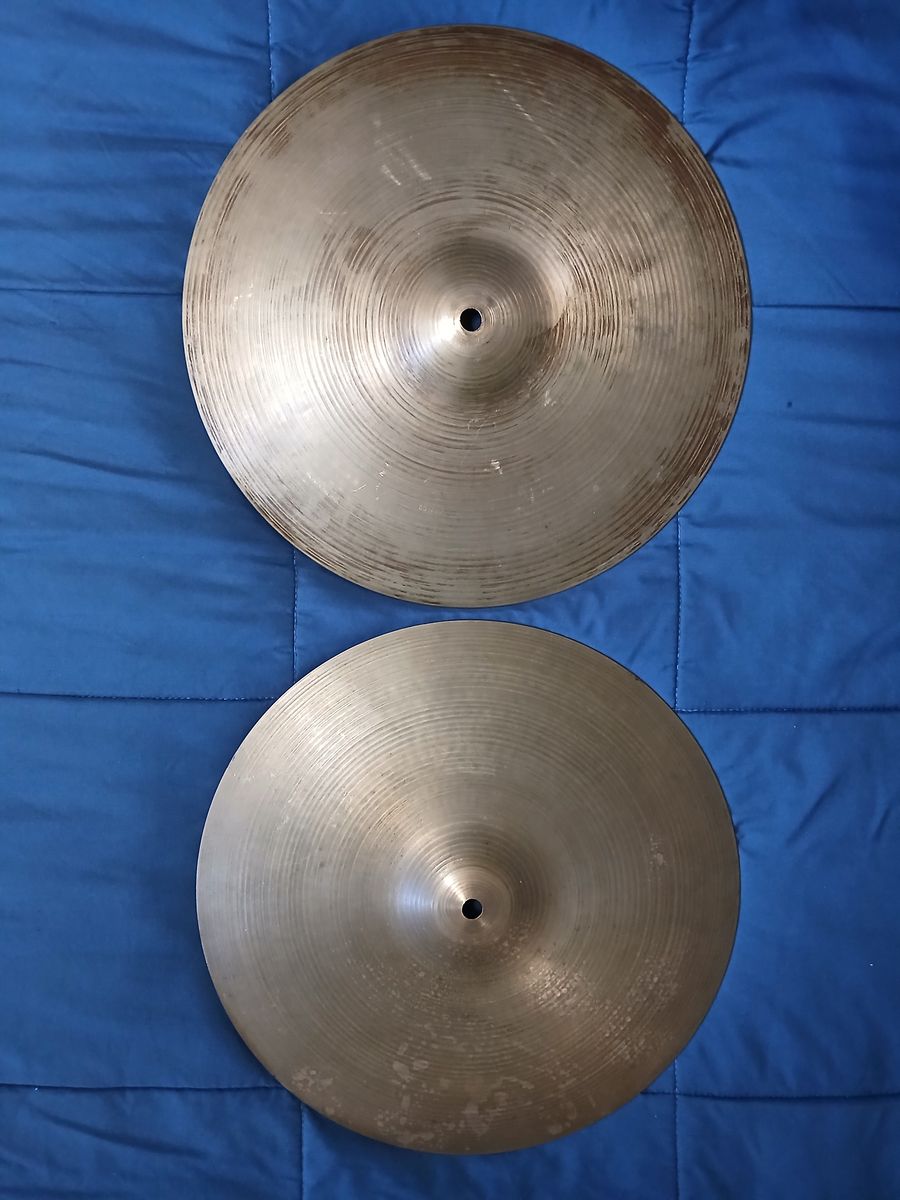 Vintage Zildjian 14in hihats