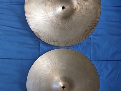 Vintage Zildjian 14in hihats