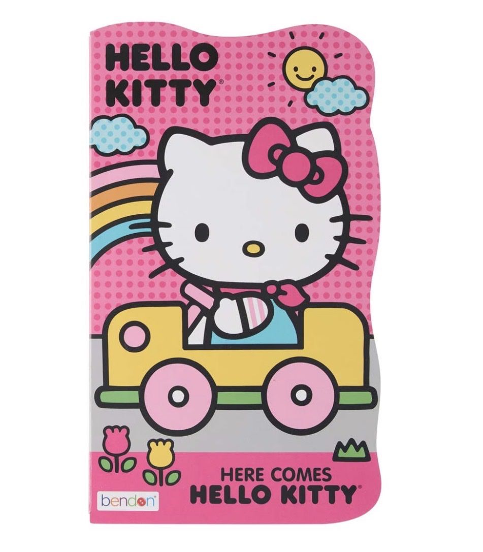 Here Comes Hello Kitty Board Book Pre-K NEW!