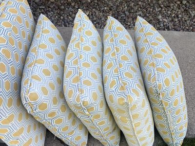 Outdoor Patio Cushions/pillow backs