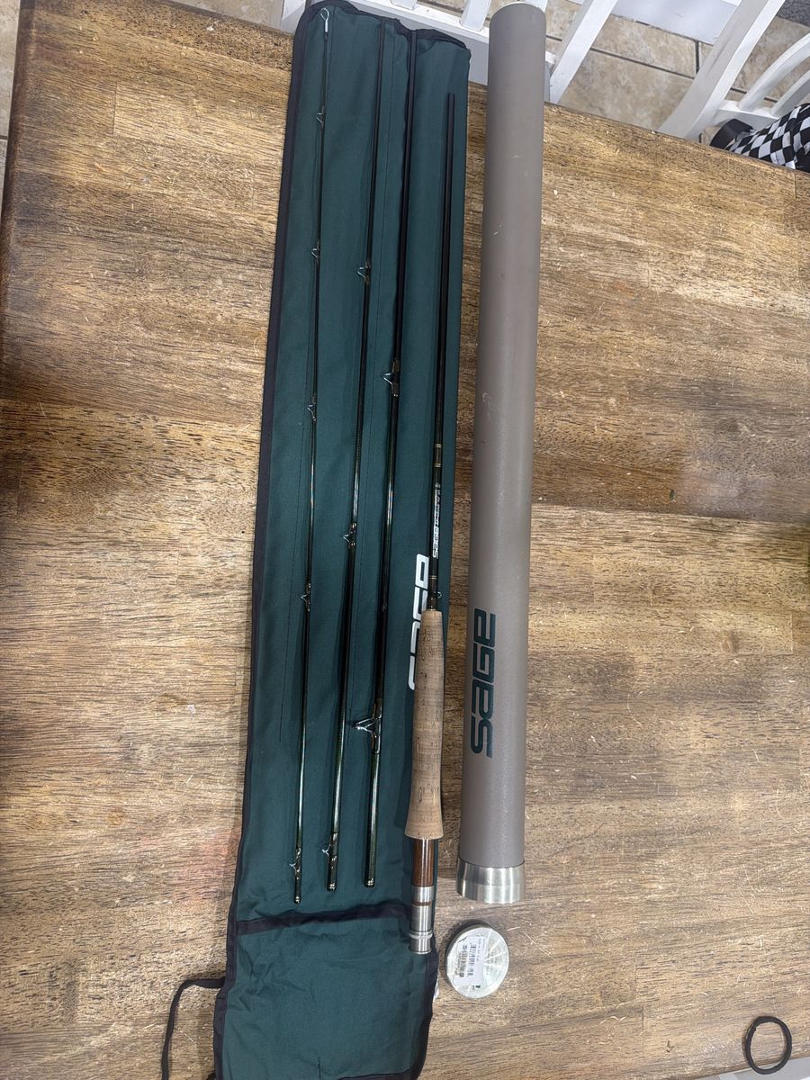 Sage XP 590-4 Graphite IIIe Fly Fishing Rod 9ft #5 Line 4-Piece with Case