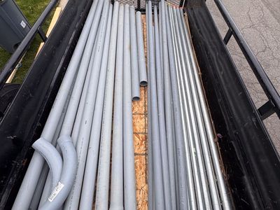 Underground conduit schedule 40 - 3" and 2" Rigid Galvanized 2"