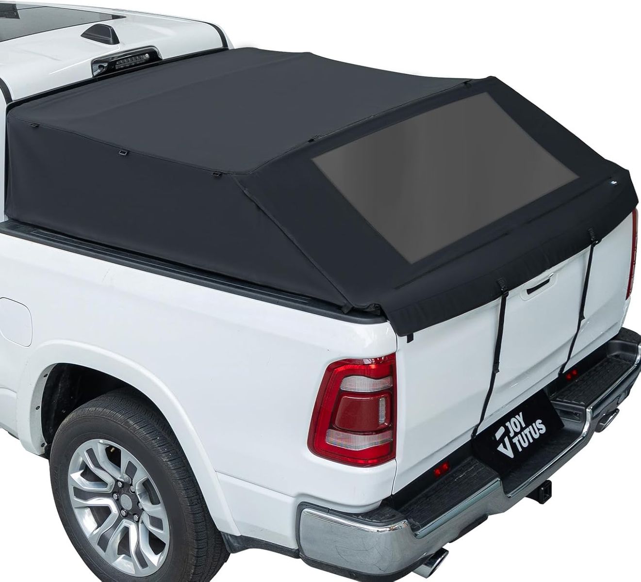 NEW Truck Bed Soft Topper Compatible with 2019-2026 Ram 1500 with 5.5ft Bed (w/o RamBox), Foldable Camper Shell Truck Top