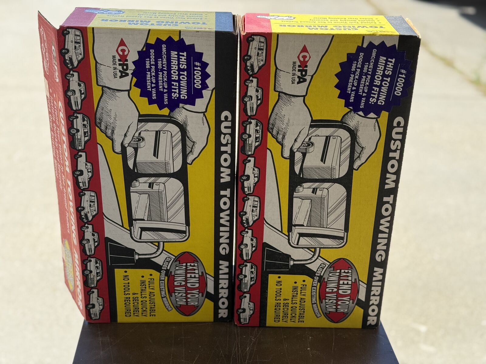 CIPA Custom Towing Pair Mirrors NEW