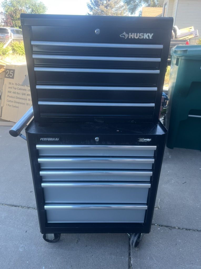 Rolling Tool Chest With Top Box
