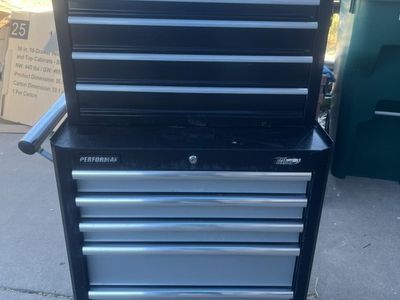 Rolling Tool Chest With Top Box