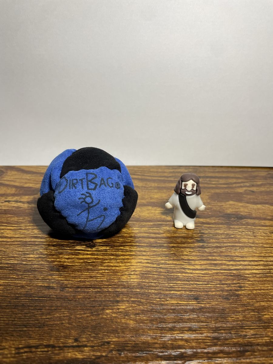 Brand New World of Footbag’s DirtBag! Blue/Black, White/Black, Yellow/Black