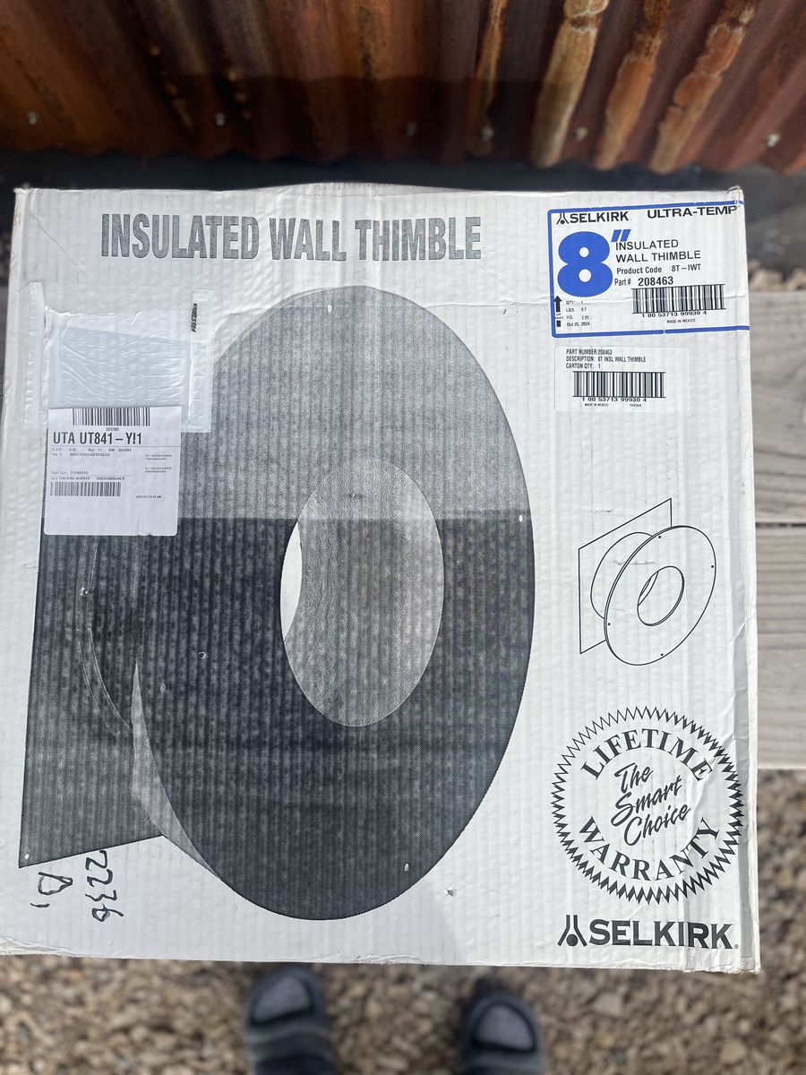 Selkirk 8" Stainless Steel Thimble