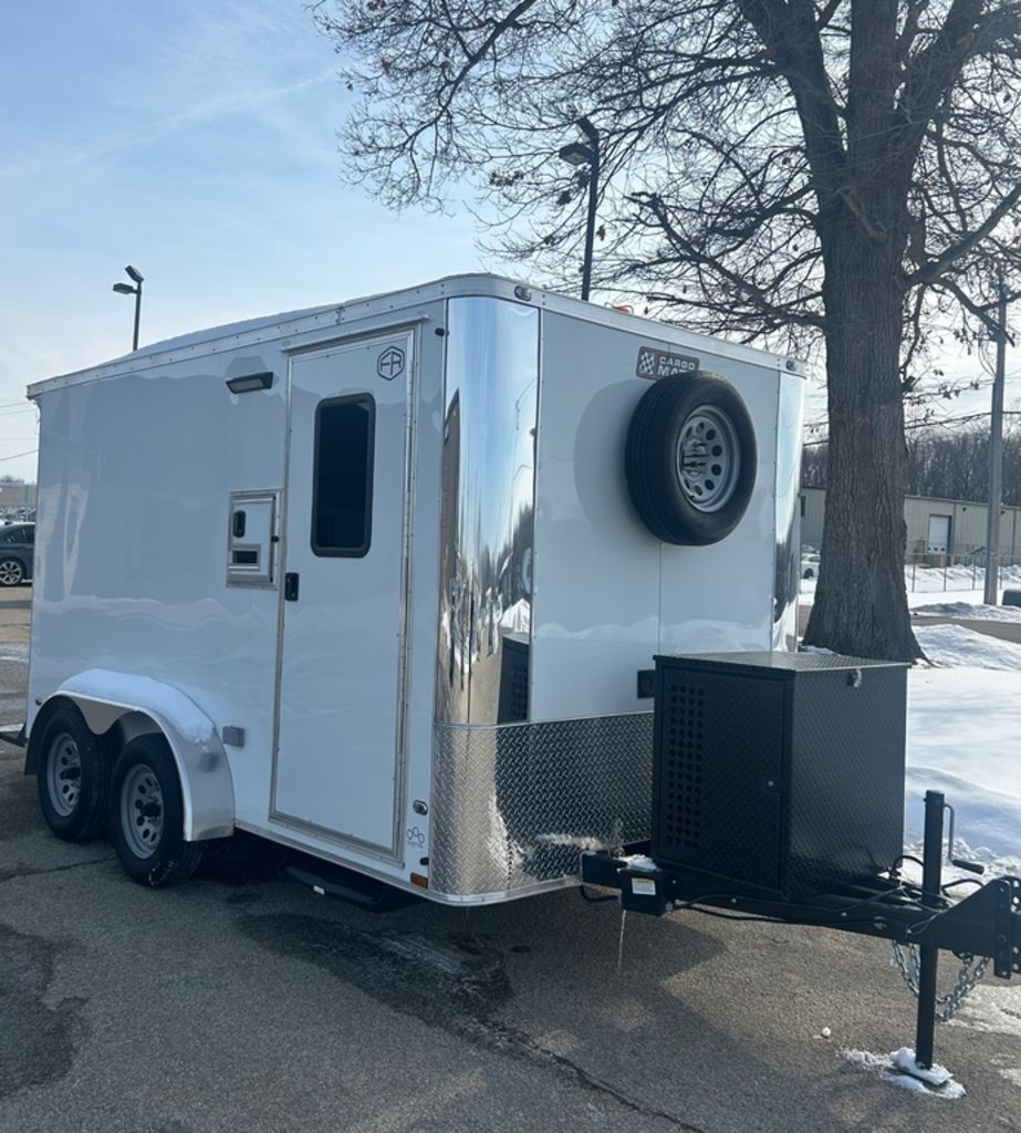 7x12 Fiber Optic / Splicer Trailer Premium Interior Finish Enclosed Trailer Forest River 2026