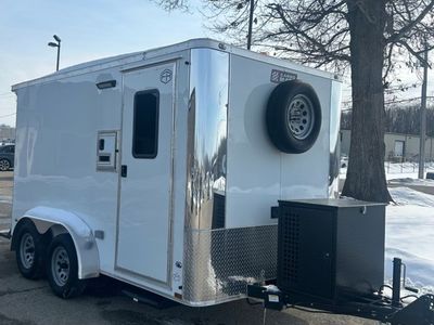 7x12 Fiber Optic / Splicer Trailer Premium Interior Finish Enclosed Trailer Forest River 2026