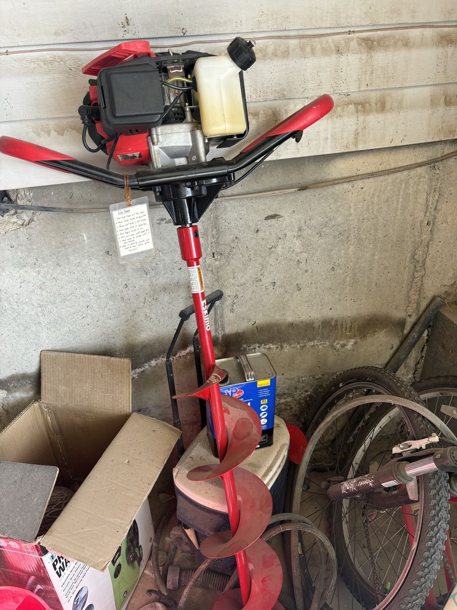 Ice Fishing Auger