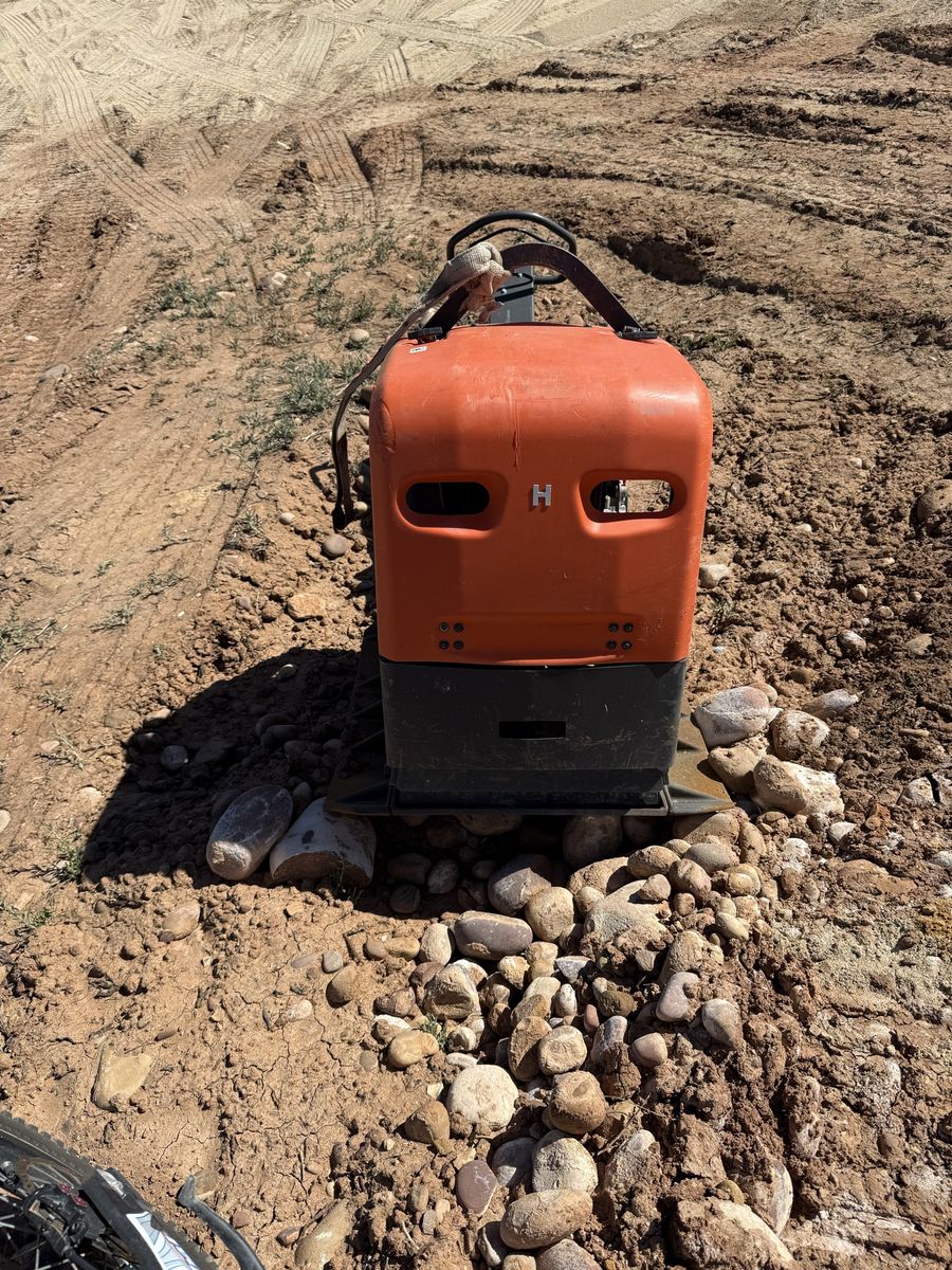 Husqvarna diesel plate compactor