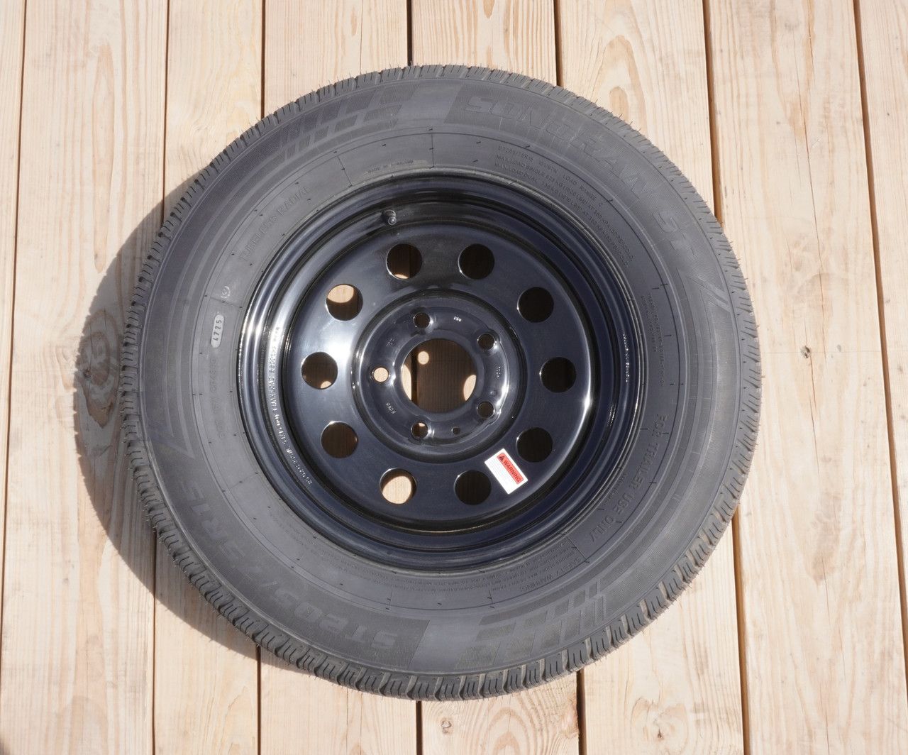 205/75R/15 6 PLY TRAILER TIRES (BLACK)