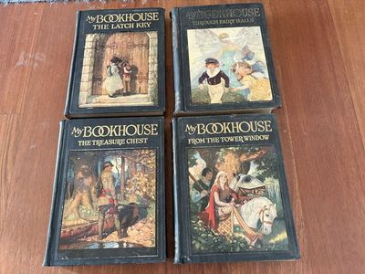 4 My Bookhouse Books from 1920