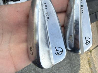 Takomo 101 4 and 5 iron stiff flex