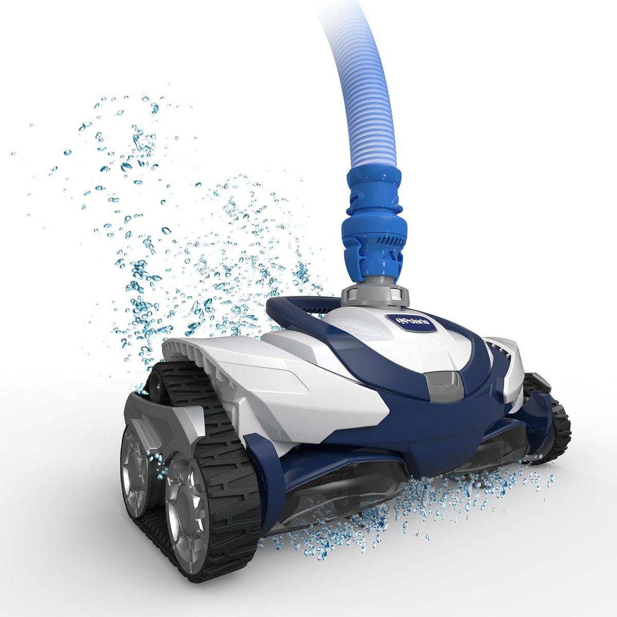 NEW Automatic Suction-Side Pool Cleaner |For Inground Pools with 39 Feet of Twist-Lock Hose with Active Scrubbing Brushes