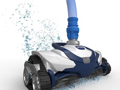 NEW Automatic Suction-Side Pool Cleaner |For Inground Pools with 39 Feet of Twist-Lock Hose with Active Scrubbing Brushes