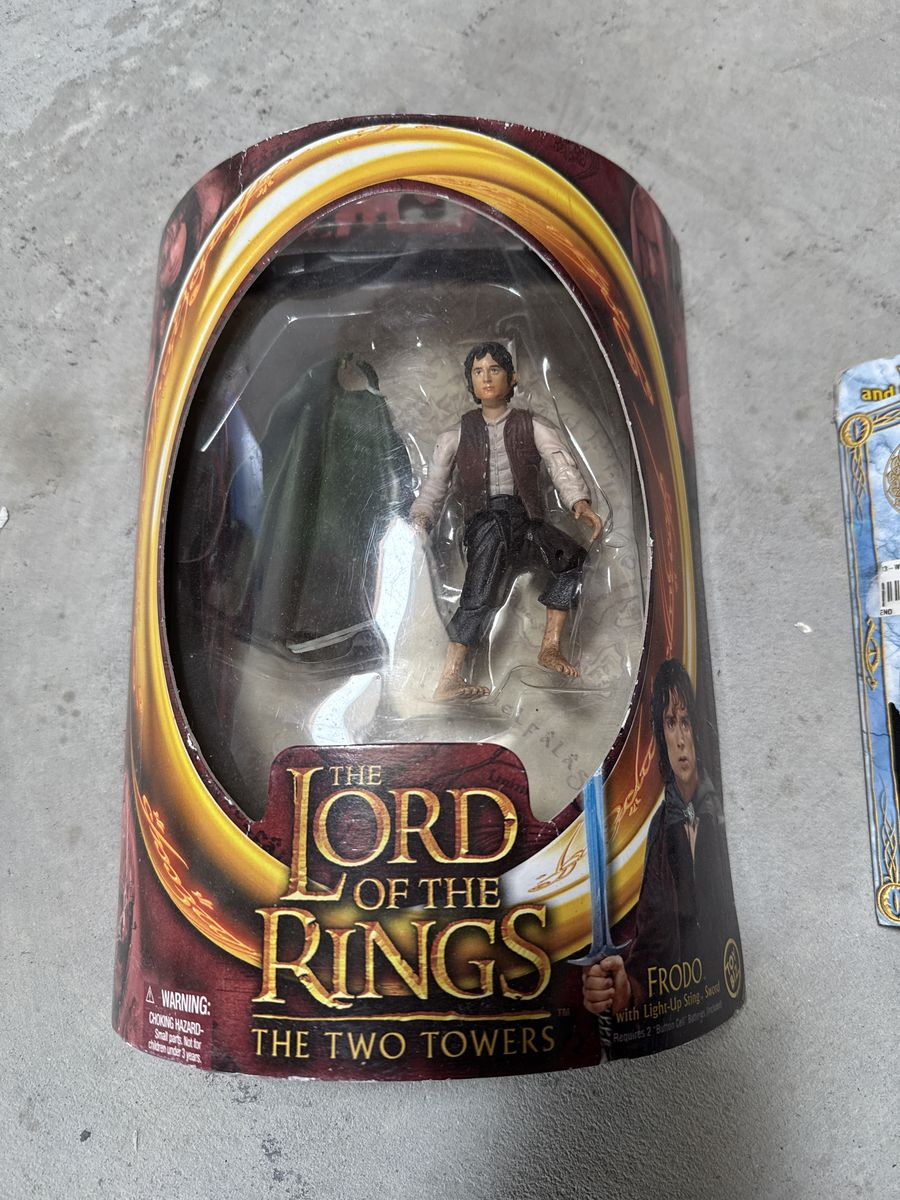 Warg Rider And Frodo Action Figure
