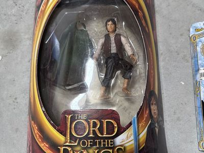 Warg Rider And Frodo Action Figure