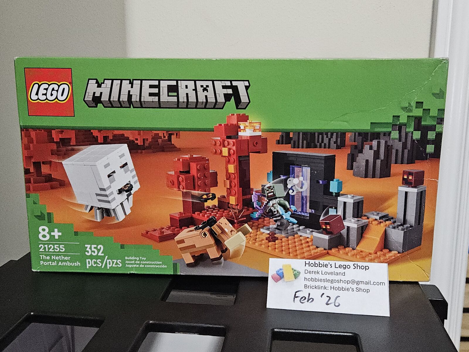 Lego Minecraft: Nether Portal Ambush (21255