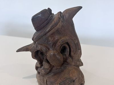 Mexican Folk Art Petrified Wood