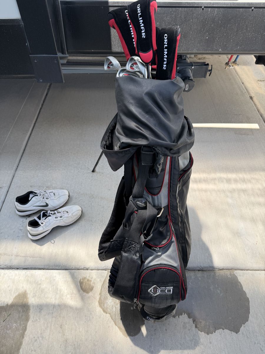 Orlimar 11 pc golf club set and bag