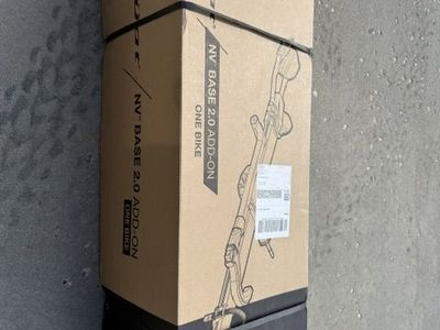 Kuat NV Base 2.0 1-Bike Add-On – Brand New in Box - All Black