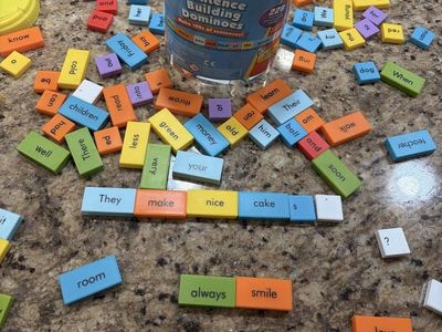 Educational Insights Phonics Dominoes Short Vowels & Blends/Digraphs Sets (2 Total)