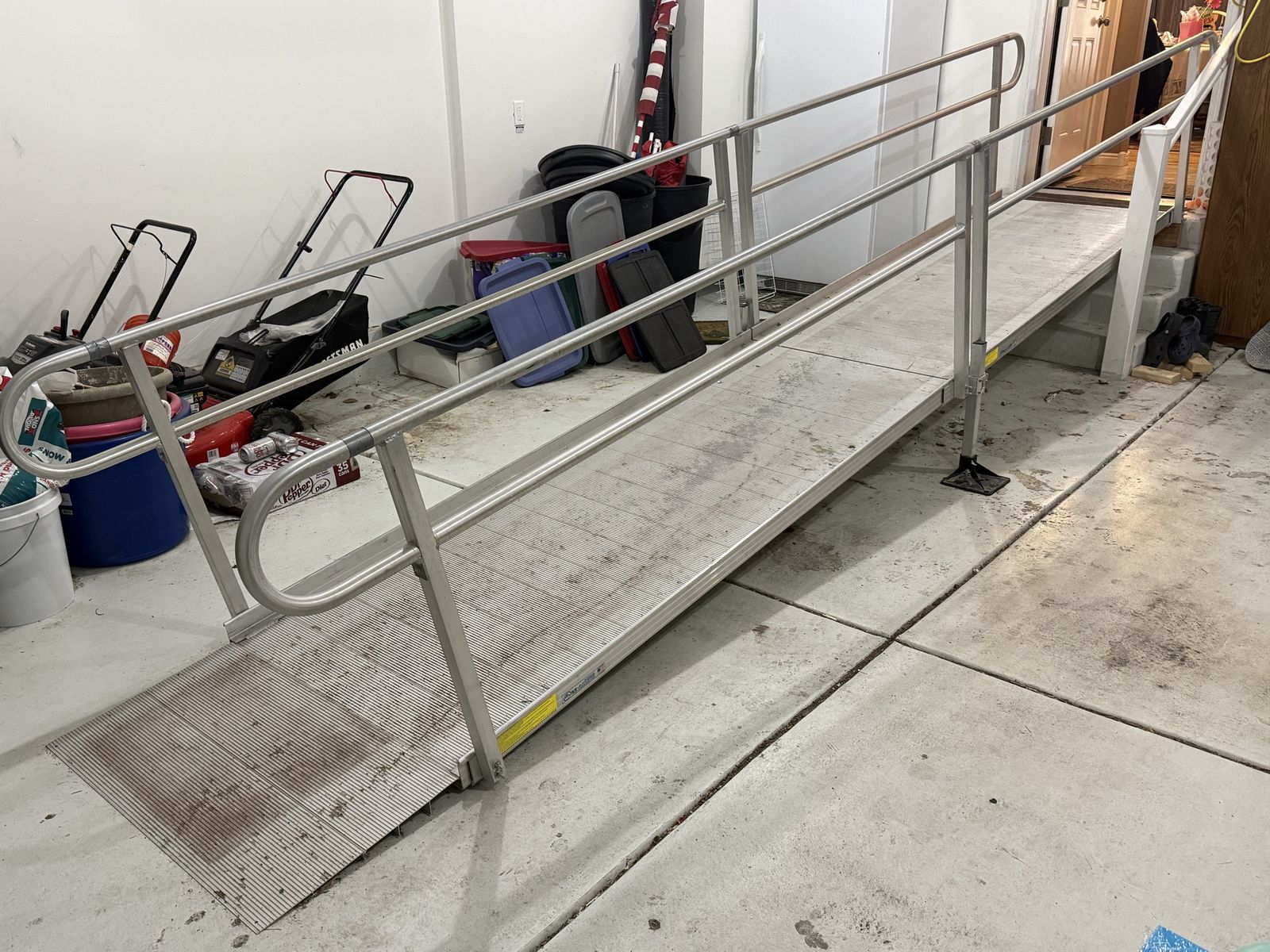 18' Aluminum accessibility wheelchair ramp