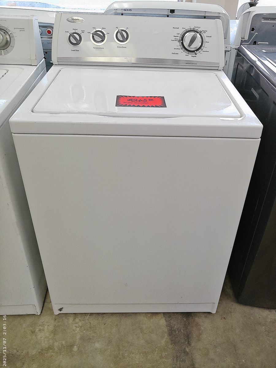 Super Capacity Plus Top Load Washer~90 Day Guarantee~With Agitator