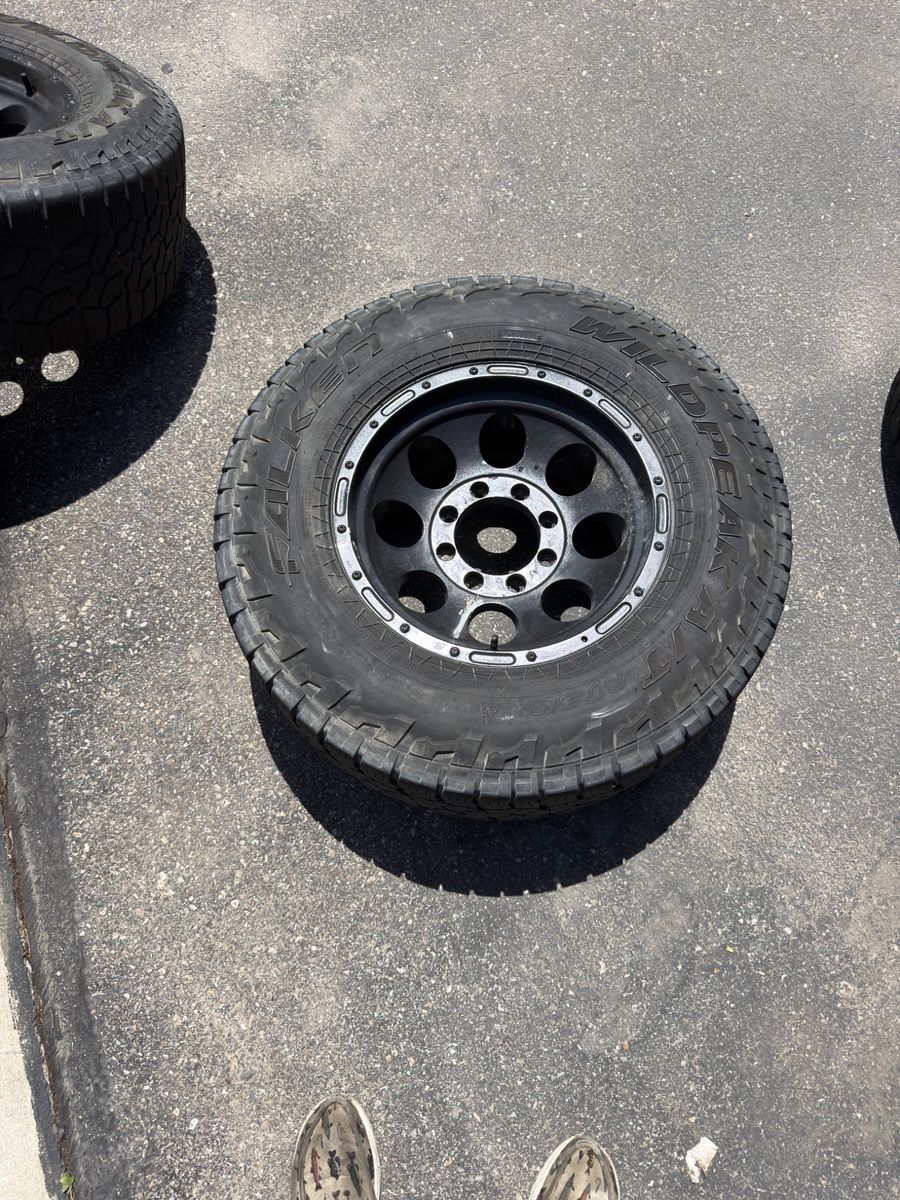 8x6.5 wheels 285/70r17