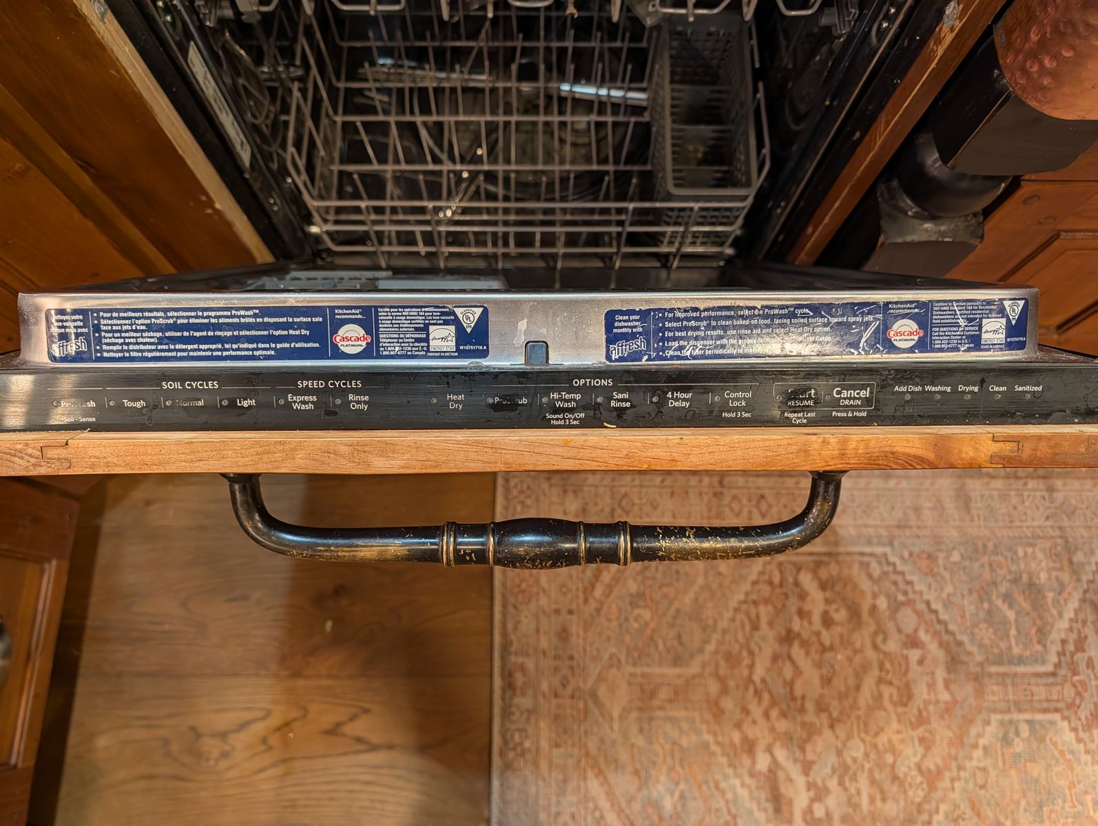 KitchenAid Stainless Steel, Quiet Dishwasher – Good working condition – $375