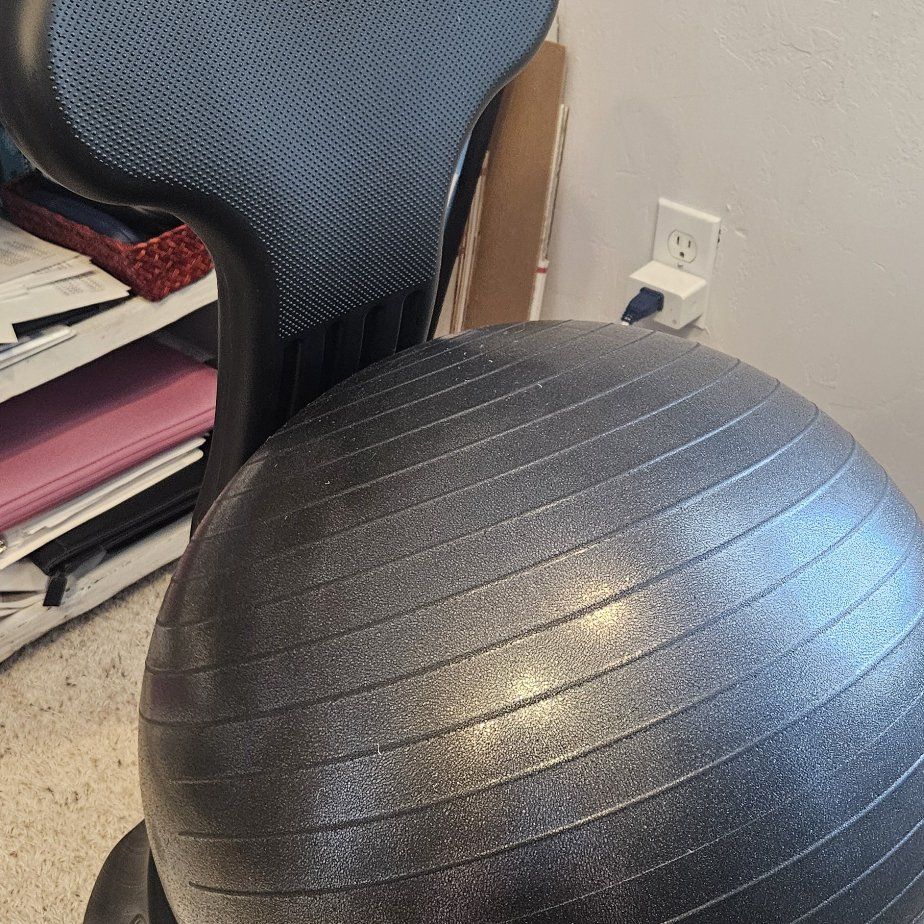 Gaiam yoga ball chair