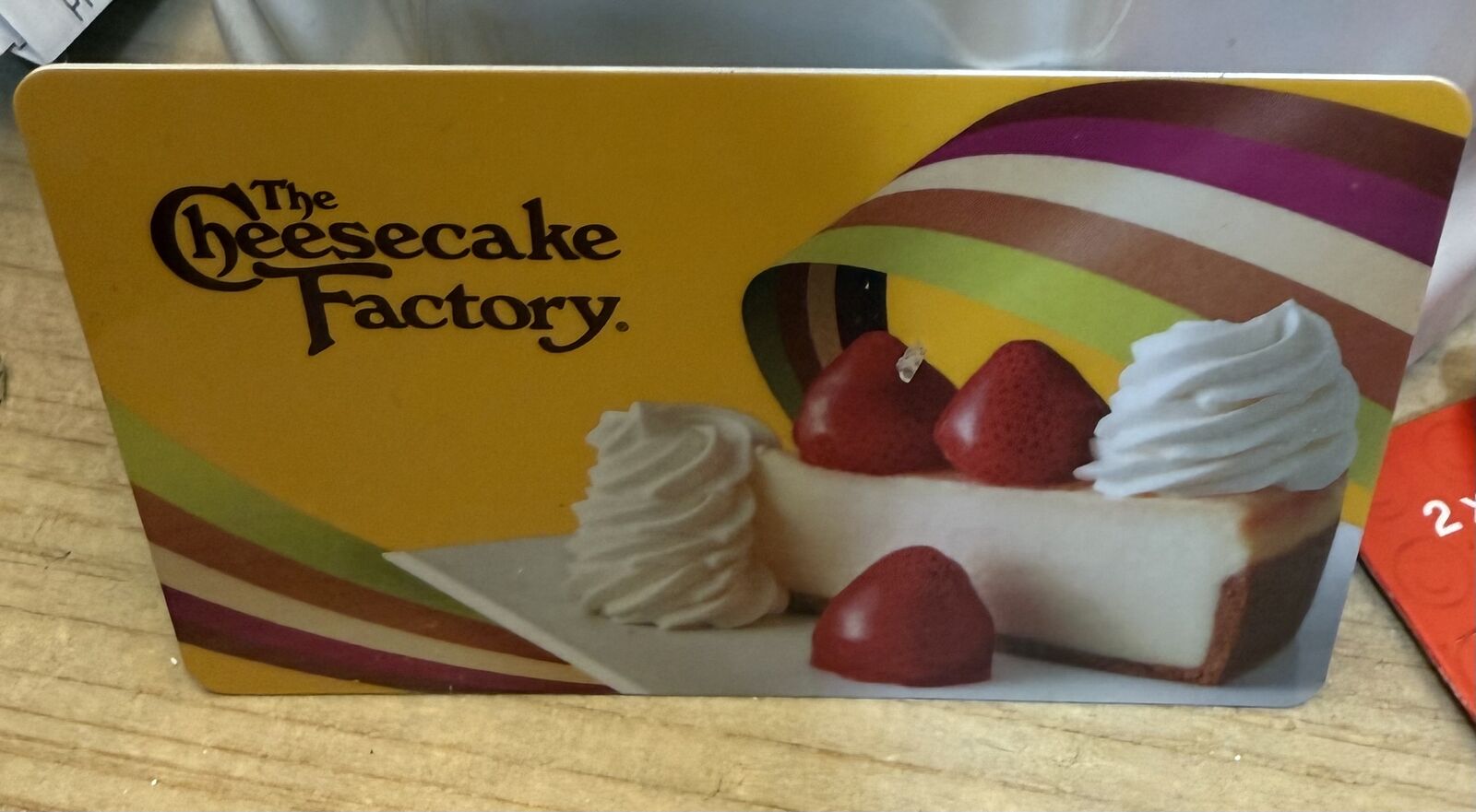 $25 Cheesecake Factory gift card