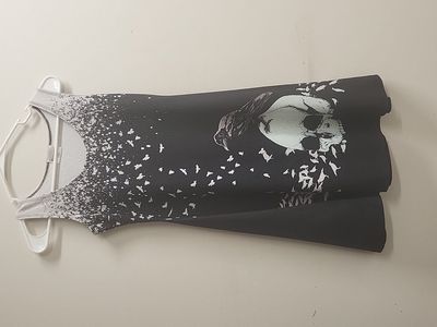 Ladies size small goth core dress