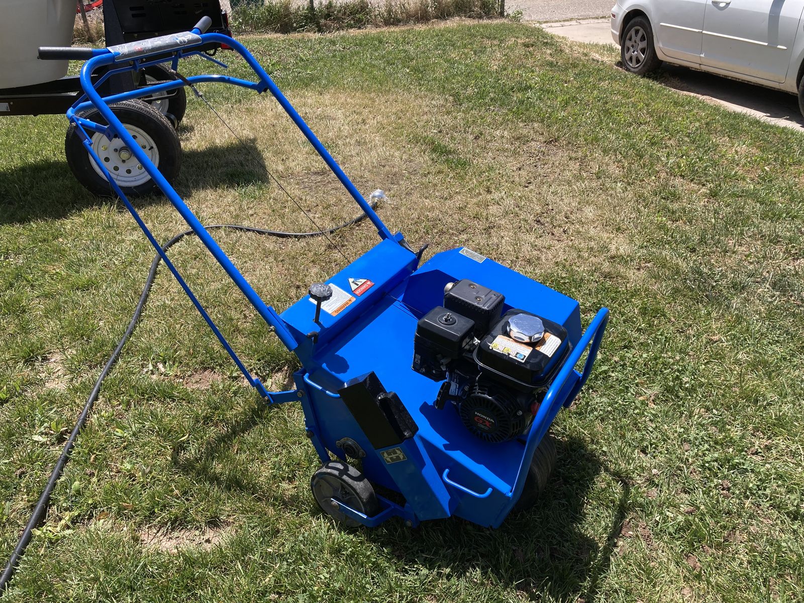 Bluebird 530 Aerator with Easy Steer