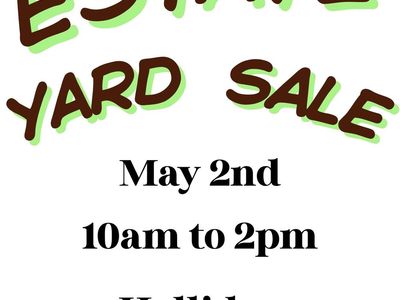 Estate & Yard Sale - Holliday