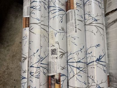9 Rolls Of Caltero Peel And Stick Wallpaper