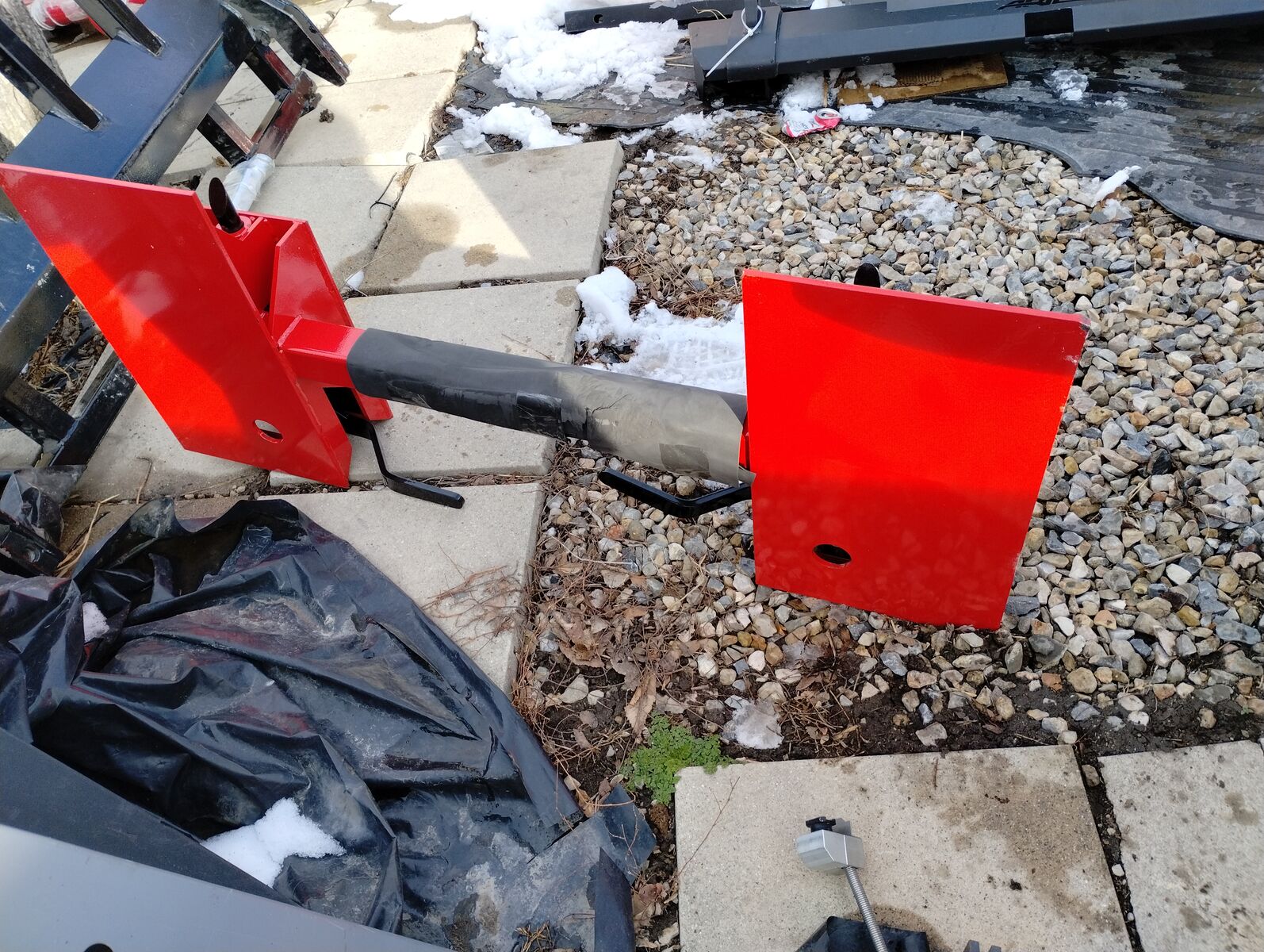 blank / to skid steer  adapter