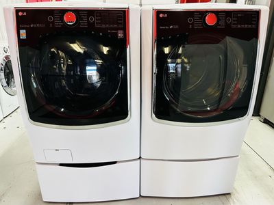 Lg Signature Steam Mega Set With Pedestals