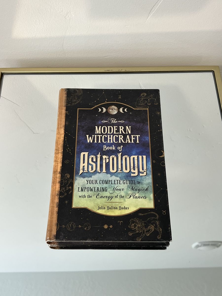 The Modern Witchcraft Book of Astrology by Julia Halina Hadas Hard Copy